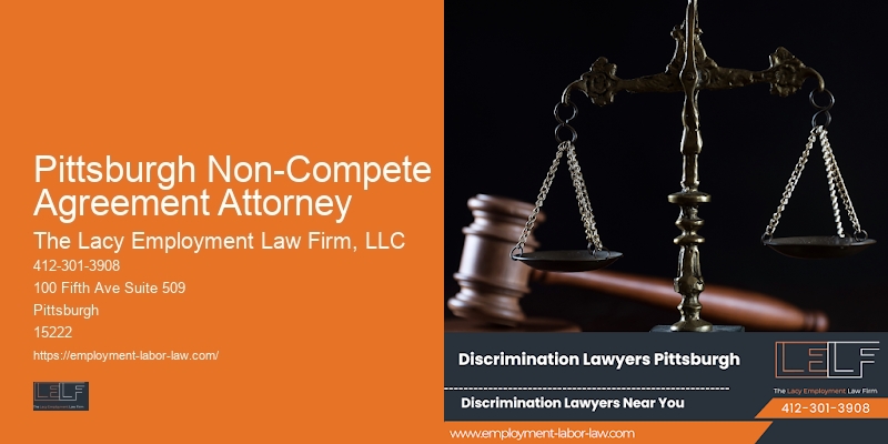 Pittsburgh Non-Compete Agreement Attorney Employment Law Attorney Consultation