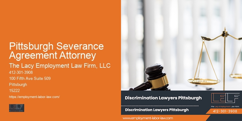 Pittsburgh Severance Agreement Attorney worker’s compensation lawyer