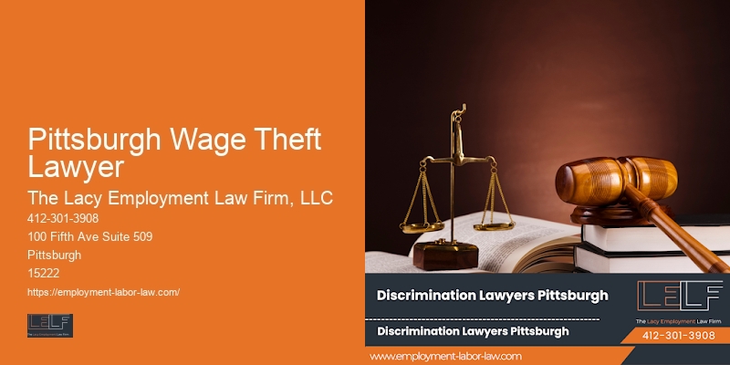 Pittsburgh Wage Theft Lawyer sexual harassment legal expert