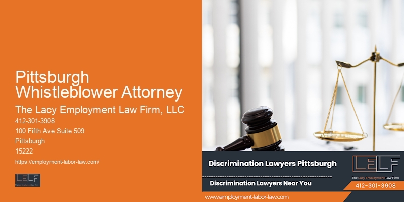 Legal Expert for Employment Compensation Issues in Pittsburgh Whistleblower Attorney