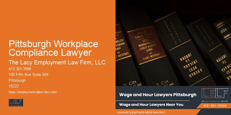 Employee rights law firm Pittsburgh Workplace Compliance Lawyer PA