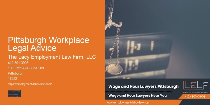Pittsburgh Workplace Legal Advice disability accommodation lawyer
