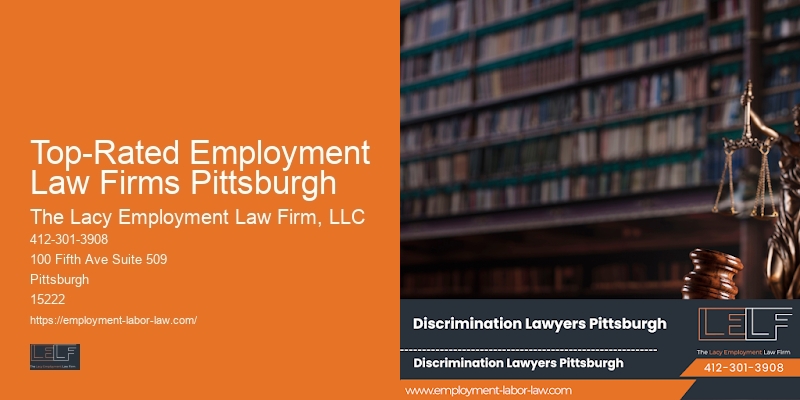 Attorney for Workplace Injustice Claims in Top-Rated Employment Law Firms Pittsburgh
