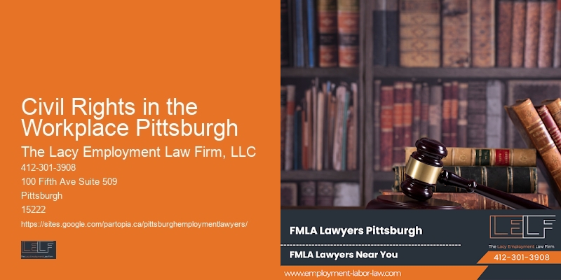 Legal Services for Employment in Civil Rights in the Workplace Pittsburgh