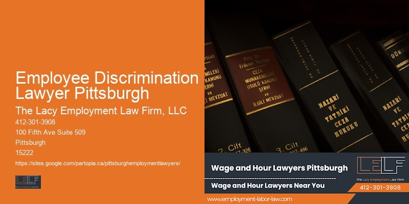 Employee Discrimination Lawyer Pittsburgh Civil Rights Violation Lawyers