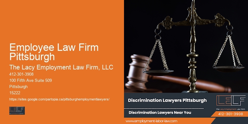 Best Employee Law Firm Pittsburgh workplace harassment attorney