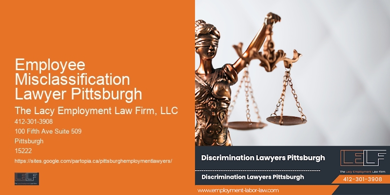 Employee Misclassification Lawyer Pittsburgh Employee Rights Advocacy
