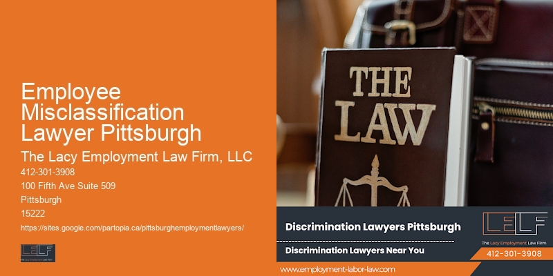 Employee Law Firm Employee Misclassification Lawyer Pittsburgh