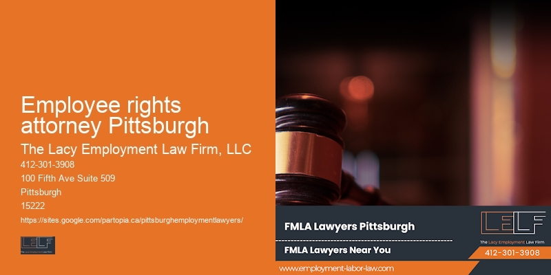 Employee rights attorney Pittsburgh EEOC attorney