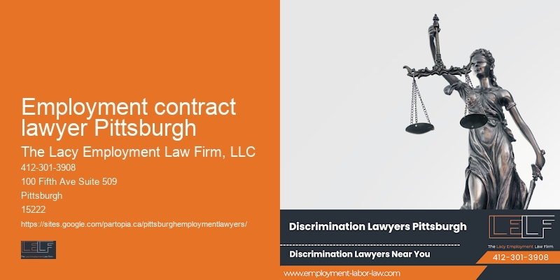 Employment contract lawyer Pittsburgh employment tribunal lawyer