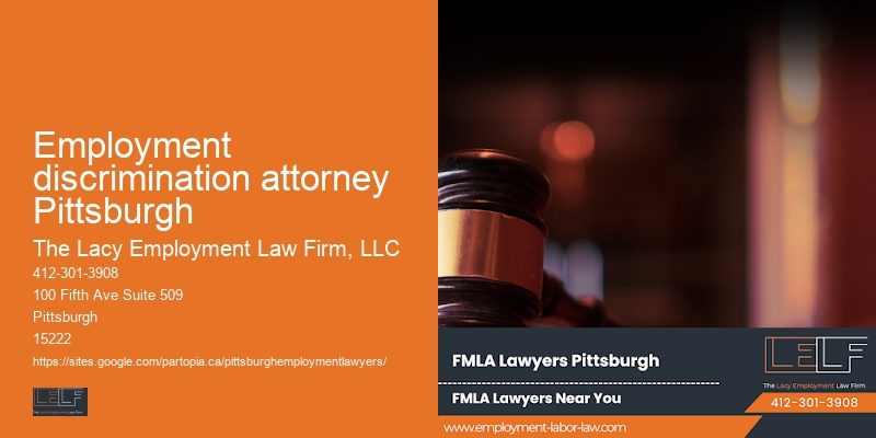 Employment discrimination attorney Pittsburgh Workplace Discrimination Law Firm