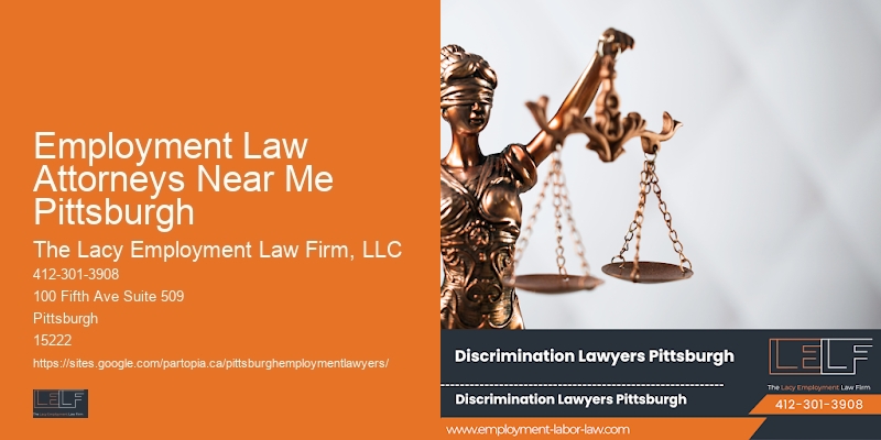 Legal Support for Job-Related Legal Issues in Employment Law Attorneys Near Me Pittsburgh