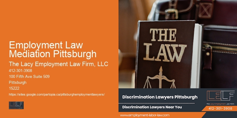 Employment Law Mediation Pittsburgh severance package lawyer