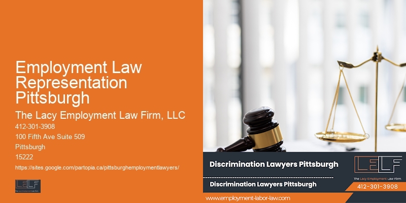 Legal Advice for Workplace Matters in Employment Law Representation Pittsburgh