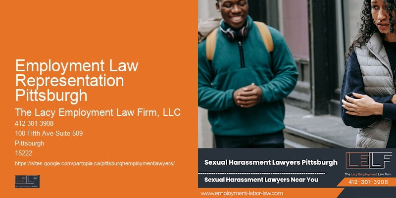 Employment Law Representation Pittsburgh Workplace Legal Protection