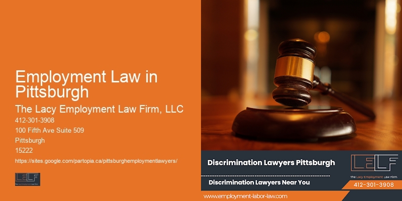 Employment Law in Pittsburgh Employment Law Referrals