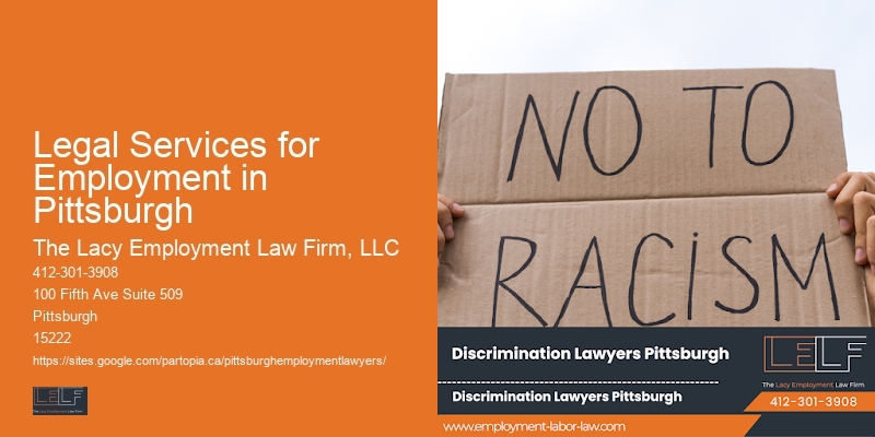 Legal Services for Employment in Pittsburgh employment law firm