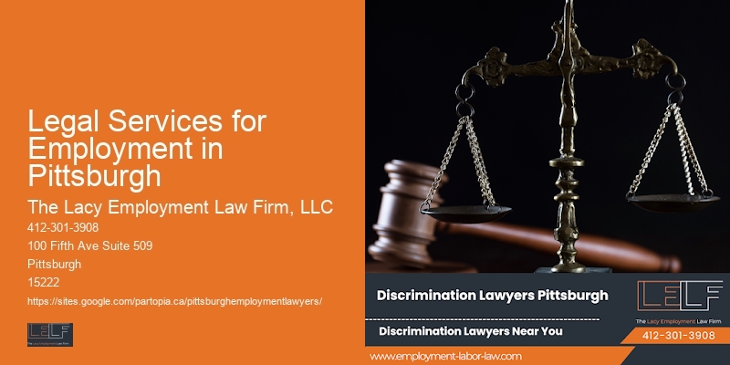 Legal Services for Employment in Pittsburgh employment litigation lawyer