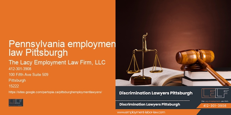 Expert Pennsylvania employment attorney Pennsylvania employment law Pittsburgh