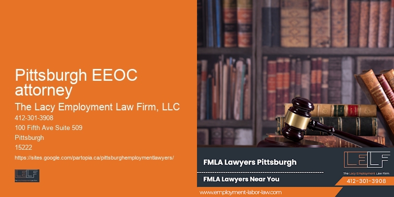 Legal representation for workplace issues Pittsburgh EEOC attorney