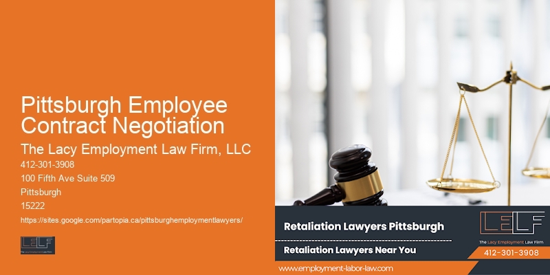 Pittsburgh Employee Contract Negotiation workplace accommodation legal advice