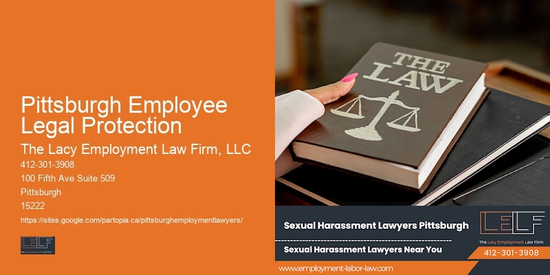 Employment Legal Representation in Pittsburgh Employee Legal Protection