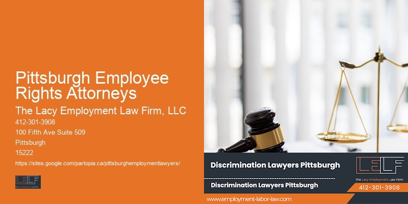 Employment law office Pittsburgh Employee Rights Attorneys
