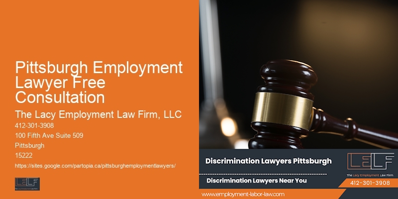Pittsburgh Employment Lawyer Free Consultation