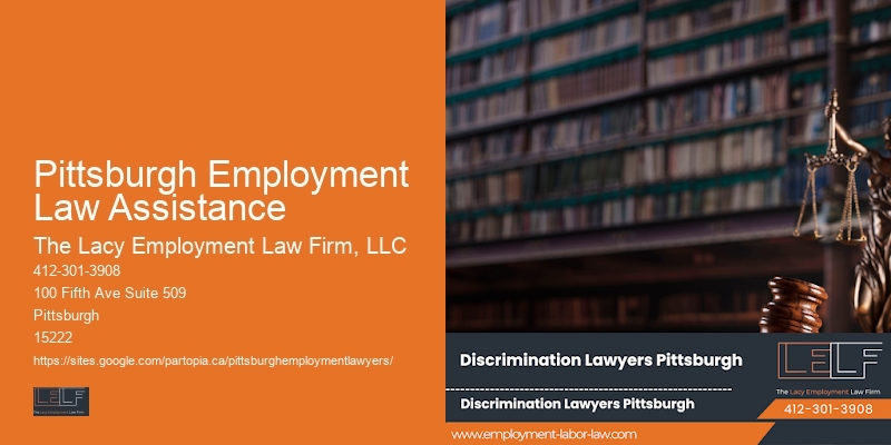 Pittsburgh Employment Law Assistance discrimination attorney