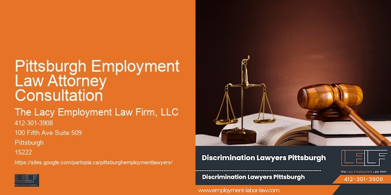 Union worker representation lawyer Pittsburgh Employment Law Attorney Consultation