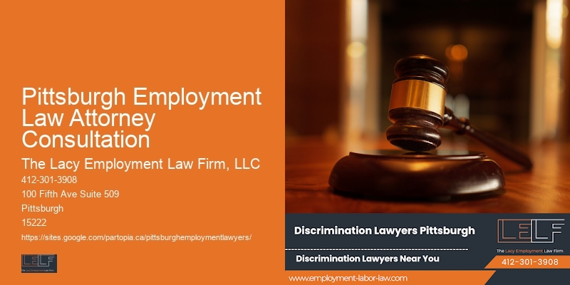 Employment law office Pittsburgh Employment Law Attorney Consultation