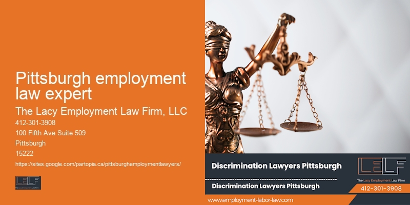 Pittsburgh employment law expert employee protection lawyer