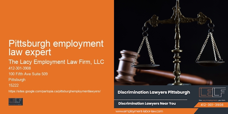 Pittsburgh employment law expert Workplace Conflict Lawyers