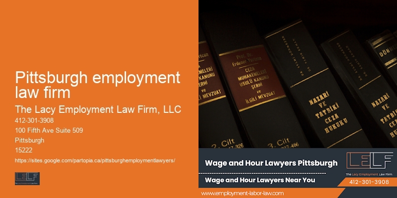 Sexual harassment lawyer Pittsburgh employment law firm PA