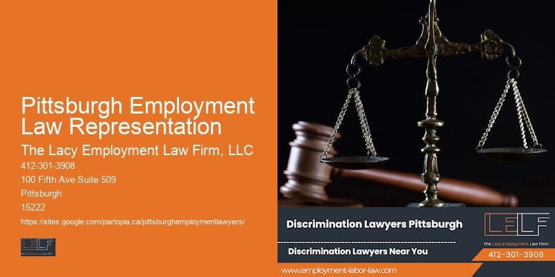 Pittsburgh Employment Law Representation Employment Law Protection