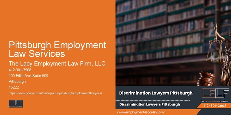 Wage and hour lawyer Pittsburgh Employment Law Services