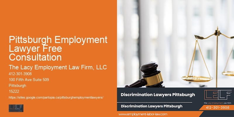 Pittsburgh Employment Lawyer Free Consultation sexual harassment lawyer near me