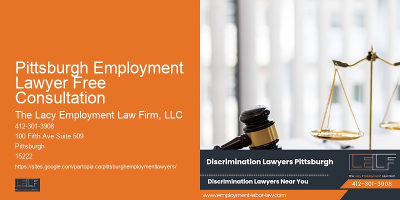 Pittsburgh Employment Lawyer Free Consultation unpaid wage recovery lawyer