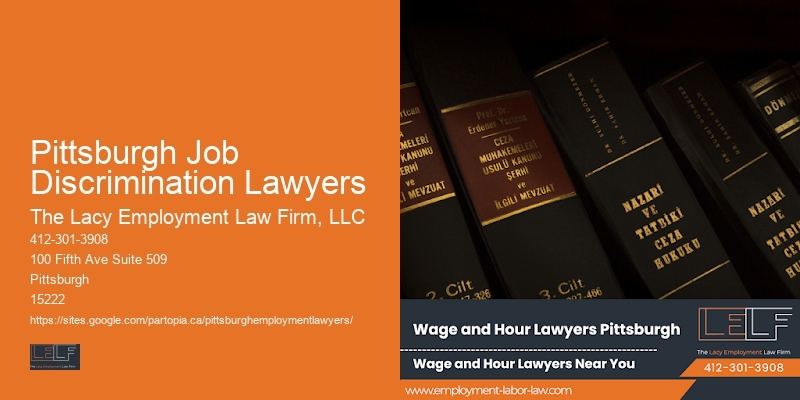 Employment dispute mediation lawyer Pittsburgh Job Discrimination Lawyers