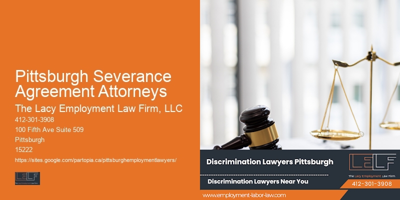 Pittsburgh Severance Agreement Attorneys employment rights advocate