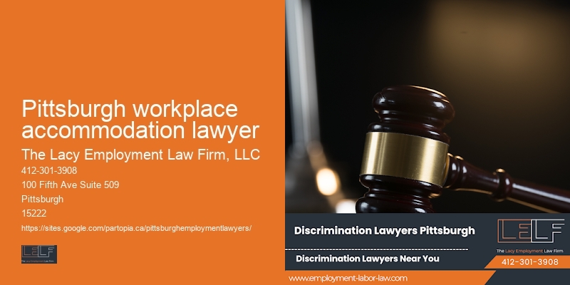 Pittsburgh workplace accommodation lawyer