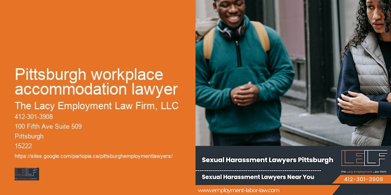 Pittsburgh workplace accommodation lawyer workplace safety legal expert