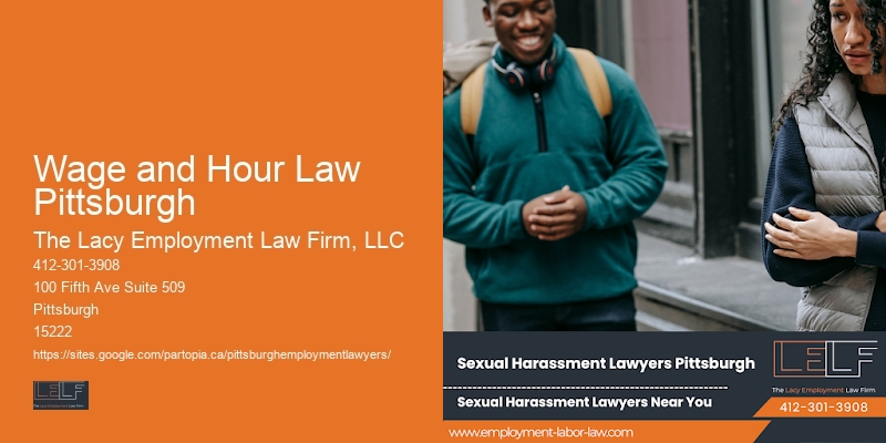 Legal Counsel for Employee Severance Packages in Wage and Hour Law Pittsburgh