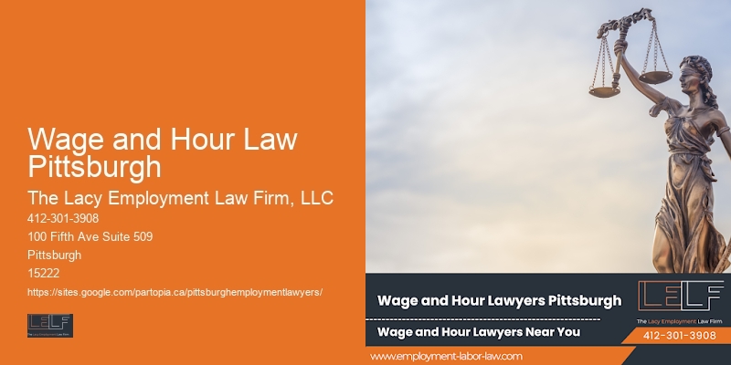 Employment Law in Wage and Hour Law Pittsburgh