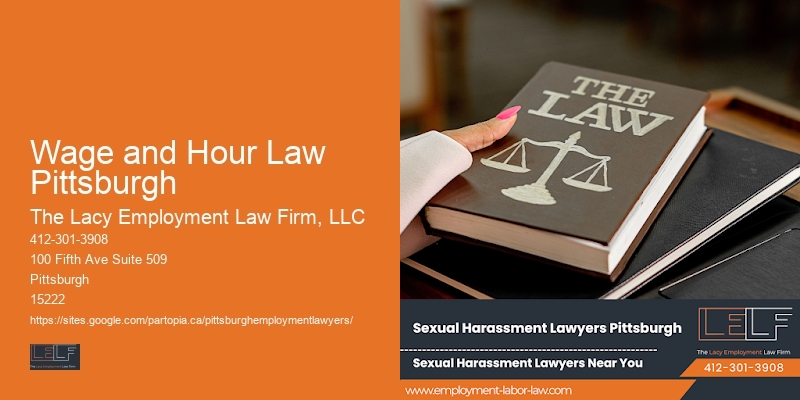 Wage and Hour Law Pittsburgh workplace defamation attorney
