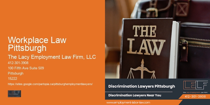 Legal Advocate for Job Loss in Workplace Law Pittsburgh