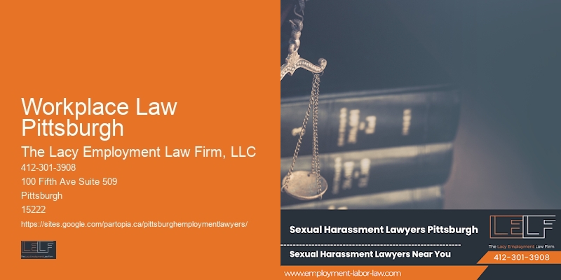 Attorney for Wrongful Termination Litigation in Workplace Law Pittsburgh