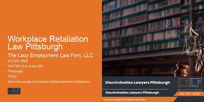 Workplace Retaliation Law Pittsburgh Employment Law Referrals