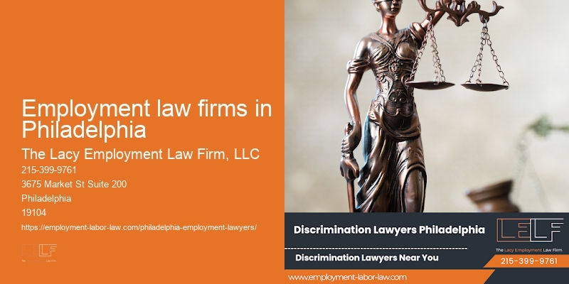 Employment law firms in Philadelphia