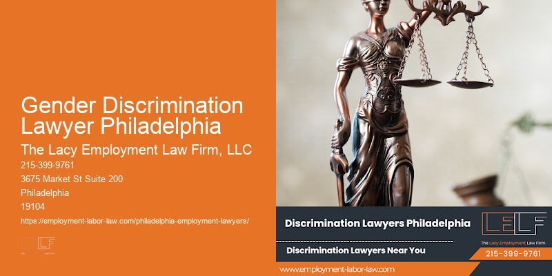 Gender Discrimination Lawyer Philadelphia